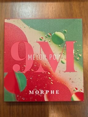 Morphe Melon Pop 9M Palette — Pink and Green Graphic Cover